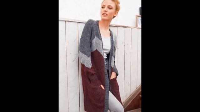 Вязаные Кардиганы - фото - 2019 / Knitted Cardigans Photo / Gestrickte Strickjacken Foto смотреть онлайн
