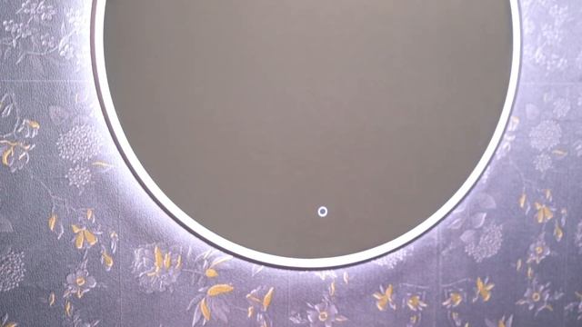 Круглое зеркало с фронтальной LED подсветкой Wellsee 7 Rays Spectrum смотреть онлайн