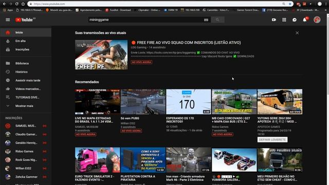 ? FREE FIRE AO VIVO SQUAD COM INSCRITOS (LISTÃO ATIVO) смотреть онлайн