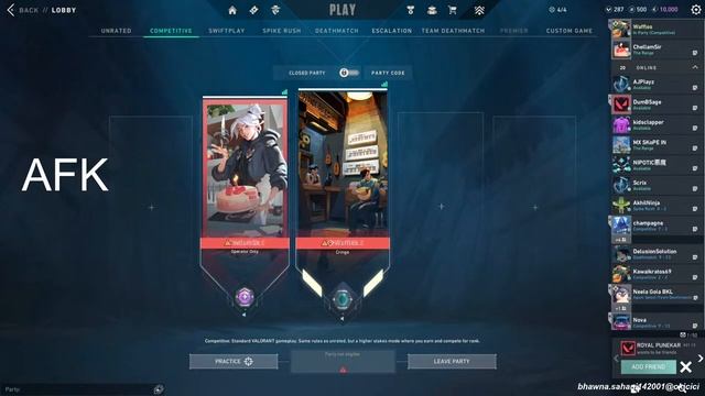 Let's chit chat and derank ^_^ смотреть онлайн