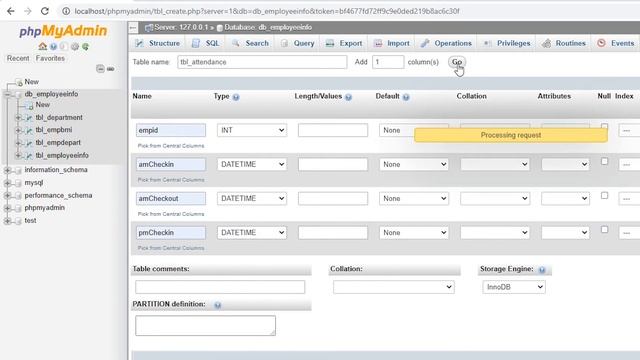 XAMPP | Mysql relational database with designer view. смотреть онлайн