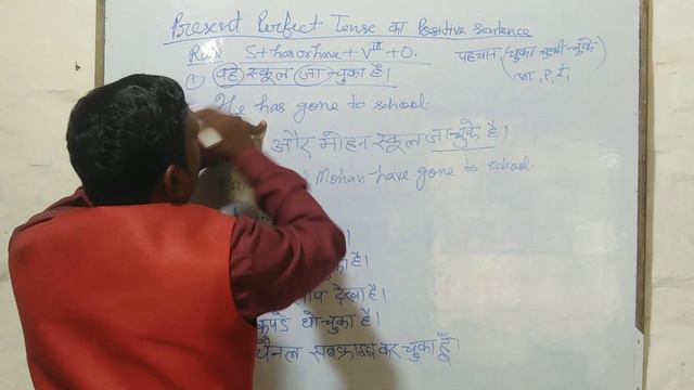 Present Perfect Tense | Positive Sentence | Tense बनाना सीखे,2 मिनट में | By Kamlesh Sir смотреть онлайн
