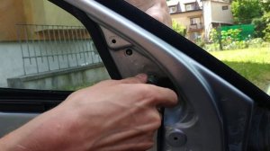 Как снять левое зеркало и молдинг Passat B5