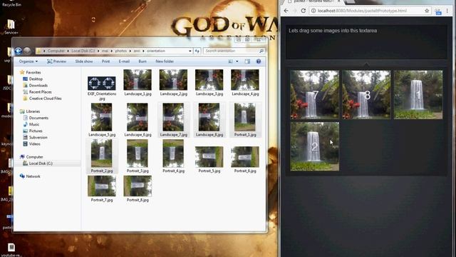 pasteIt - textarea feature extend which make paste / drag image possible смотреть онлайн