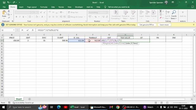 BILLING SOFTWARE CALCULATION IN EXCEL VBA смотреть онлайн