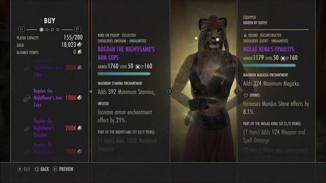 ESO Gold Vendor 09Apr2022 Bogdon & Stormfist shoulders смотреть онлайн