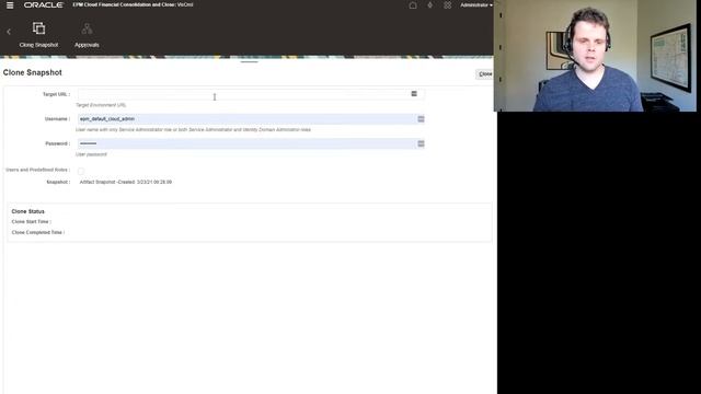 Clone Snapshots - Oracle EPM Cloud Update 3/21 смотреть онлайн