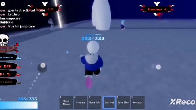 Hardmode Sans Showcase + Collapsed (Gameplay too) || • Sans Funny Boss Rush • || Roblox смотреть онлайн