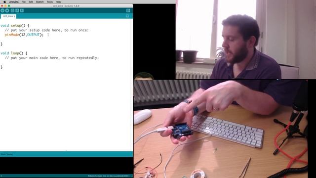 Psychopy, Python and Arduino (serial communication) - Blinking LED (Vid 1) смотреть онлайн