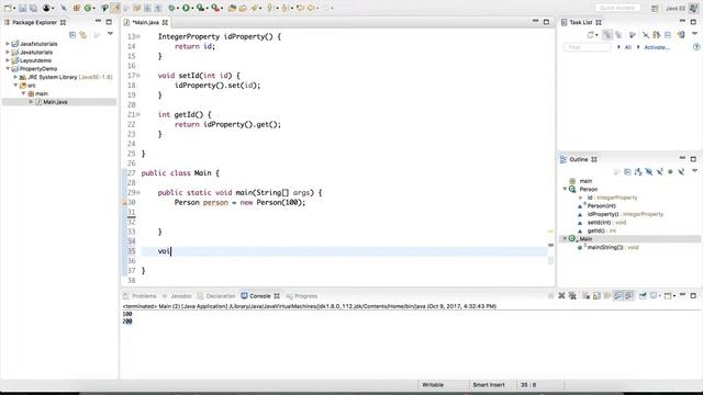 JavaFX Tutorials part 013 property 1 смотреть онлайн