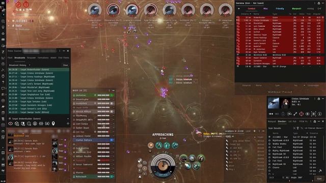 EVE Online Nighthawk Brawl, Wormhole's Standard Issue Fleet || LUPUS vs MUTTS смотреть онлайн