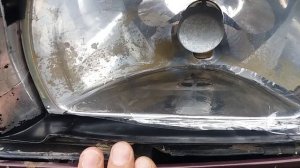 ауди 80 б3.Реставрация отражателя фары.