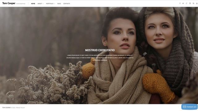 Online Portfolio WordPress Theme by WT Website Template - 53934 смотреть онлайн