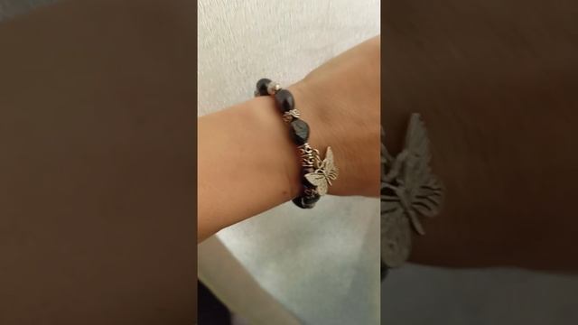 браслет из барочного жемчуга. чёрный жемчуг смотреть онлайн