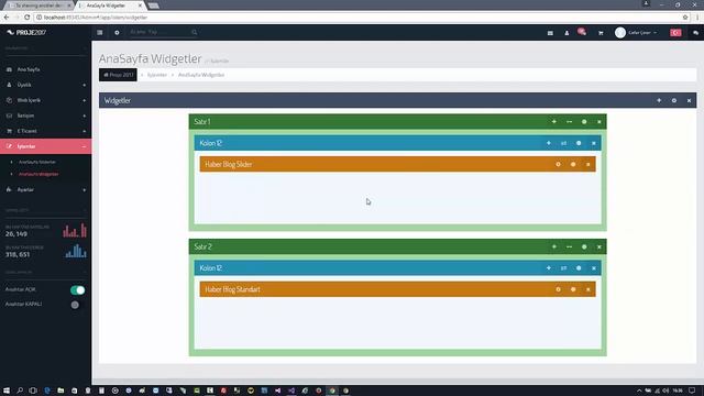 10 Proje 2018 Widget Yönetimi смотреть онлайн