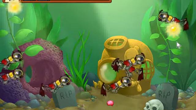 Plants vs Zombies. Зомбаквариум. Прохождение смотреть онлайн