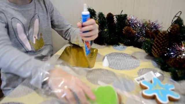 Пряник РИСОВАШКА с глазурью.Нарисуй и съешь. смотреть онлайн