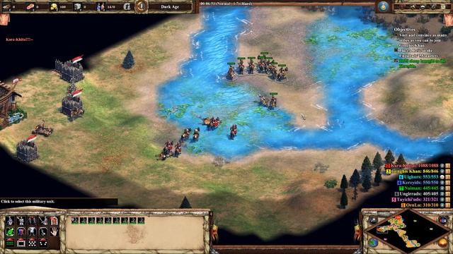 AoE2: DE Campaigns | Genghis Khan | 1. Crucible смотреть онлайн