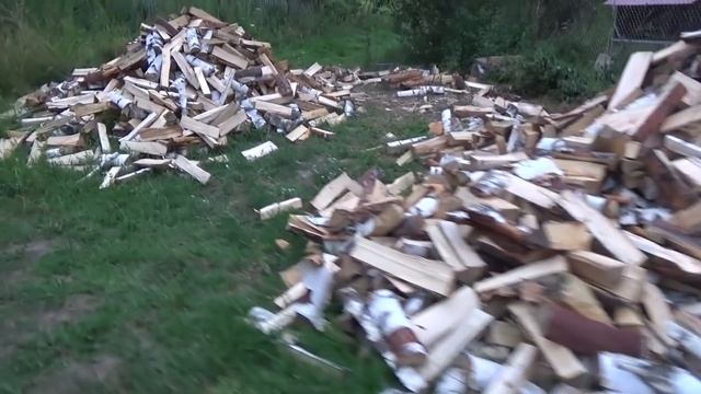 ДЕНЬ ДРОВОСЕКА! ВСЁ "ДОБРО" ПИЛИМ НА ДРОВА! смотреть онлайн