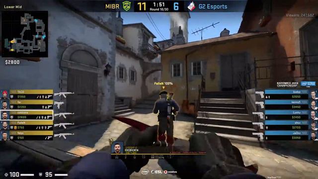CS:GO POV Demos by coldzera (35:18) vs G2 on de_inferno смотреть онлайн