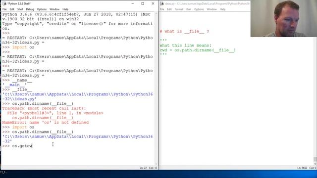 Python Basics Tutorial Requested Double UnderScore File Method смотреть онлайн
