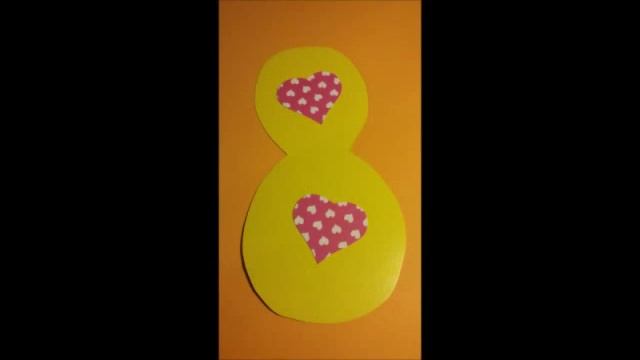 Открытка на 8 Марта своими руками. смотреть онлайн