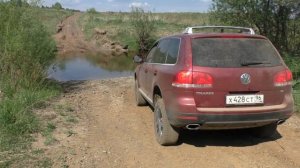 Обзор Volkswagen Touareg  V8 2005 г.в.