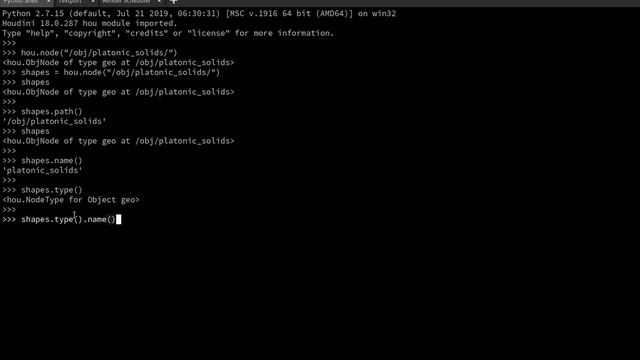 Nodes & Python in Houdini смотреть онлайн