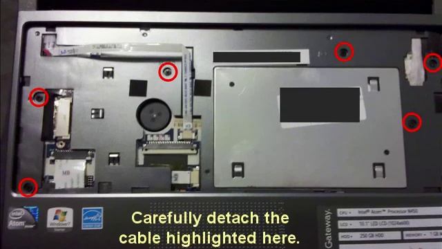 Clearing the BIOS of Gateway Netbook смотреть онлайн