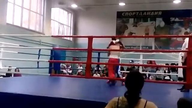 Мои первые соревнования по кикбоксингу