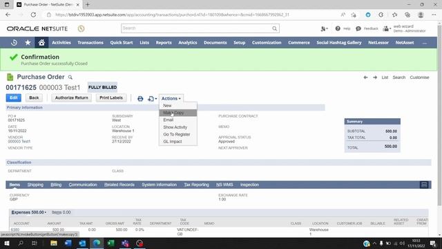 How to reopen a po closed by mistake on netsuite смотреть онлайн