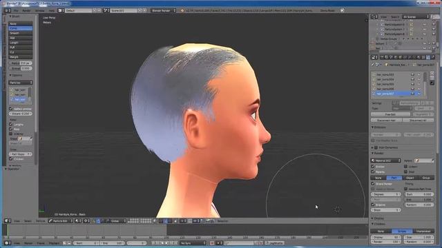 The Sims 4.Blender.Бертрис и Blender.Часть 10.Hairstyle Korra.Причёска Корра. смотреть онлайн