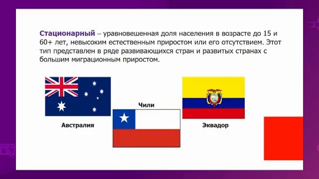 География. 8 класс. Демографические показатели и демографическая ситуация /04.02.2021/ смотреть онлайн