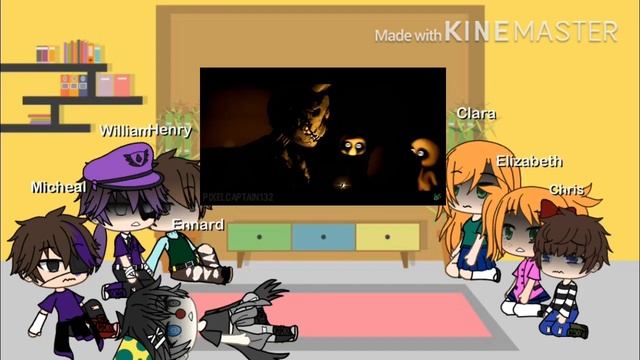 Aftons react to “Left behind” Without GlitchTrap but with Henry (Part 2) смотреть онлайн