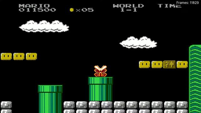 Super Naked Mario: World 1-1 смотреть онлайн