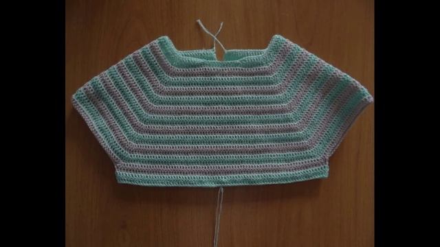 Летняя кофта для девочки крючком Summer knitted jacket for girl смотреть онлайн