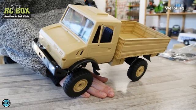 RC UNIMOG U 1300L in 1/12 scale 4x4 LDR/C - Unboxing смотреть онлайн
