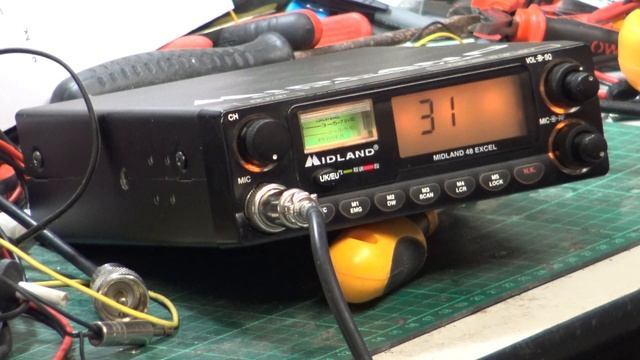 Midland 48 Excel PR27/97 UK FM CB radio (mobile) - On The Air test смотреть онлайн