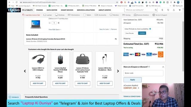 Best Lenovo Laptops Cheaper than Flipkart Big Billion Day Sale 2021 & Amazon | Lenovo Laptops Coupo смотреть онлайн