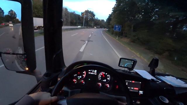 Мост 3,9 метра пройдем?/еду на разгрузку в Hagen/ Немецкий Дальнобой смотреть онлайн