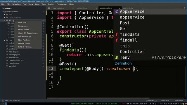 NEST JS + MYSQL + TypeOrm смотреть онлайн