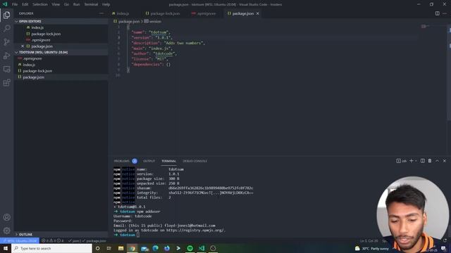 How to publish your first NPM package!(npx, TS and JS) смотреть онлайн