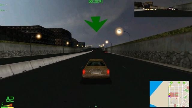 Midtown Madness 2: CH1 - Rush Hour - Golden Gate Racepack (Pro) смотреть онлайн