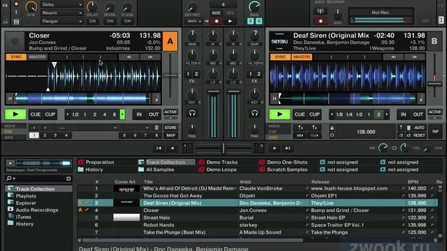 01 Диджеинг в программе Traktor Интерфейс программы смотреть онлайн