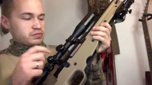 Обзор на снайперскую винтовку Cyma L96 spring