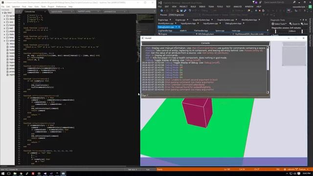 World_Zero Engine - Lua Console Test 01 смотреть онлайн