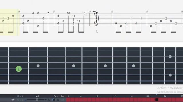 Guitar Tab - Treasure Every Meeting (Kare Kano) OST Fingerstyle Tutorial Sheet Lesson #Anp