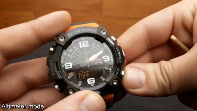 G Shock Mudmaster GGB-100 - Altimeter, Barometer & Compass Review
