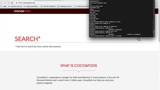 CocoaPods: How to install cocoapods in Xcode in 2019 смотреть онлайн