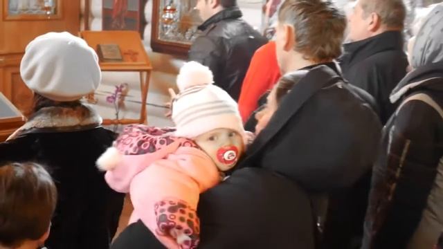 Архиерейская Служба в храме святого праведного Иоанна Кронштадтского в посёлке Колтуши. 16.04.2016 смотреть онлайн